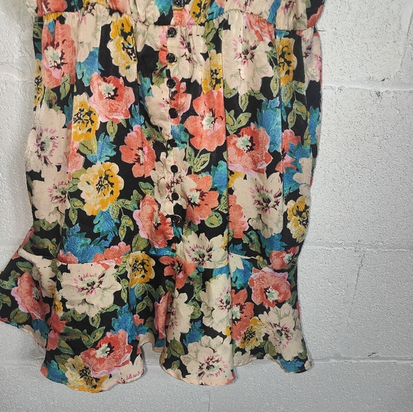 NWT Zara Mini Floral Dress - Picture 8 of 12